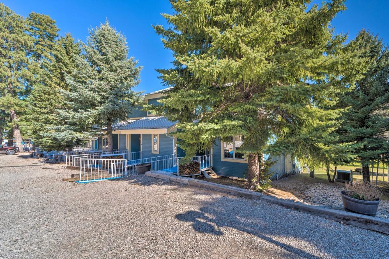 Cloudcroft Townhome With Deck - 1 Mi To Burro Ave! Esterno foto