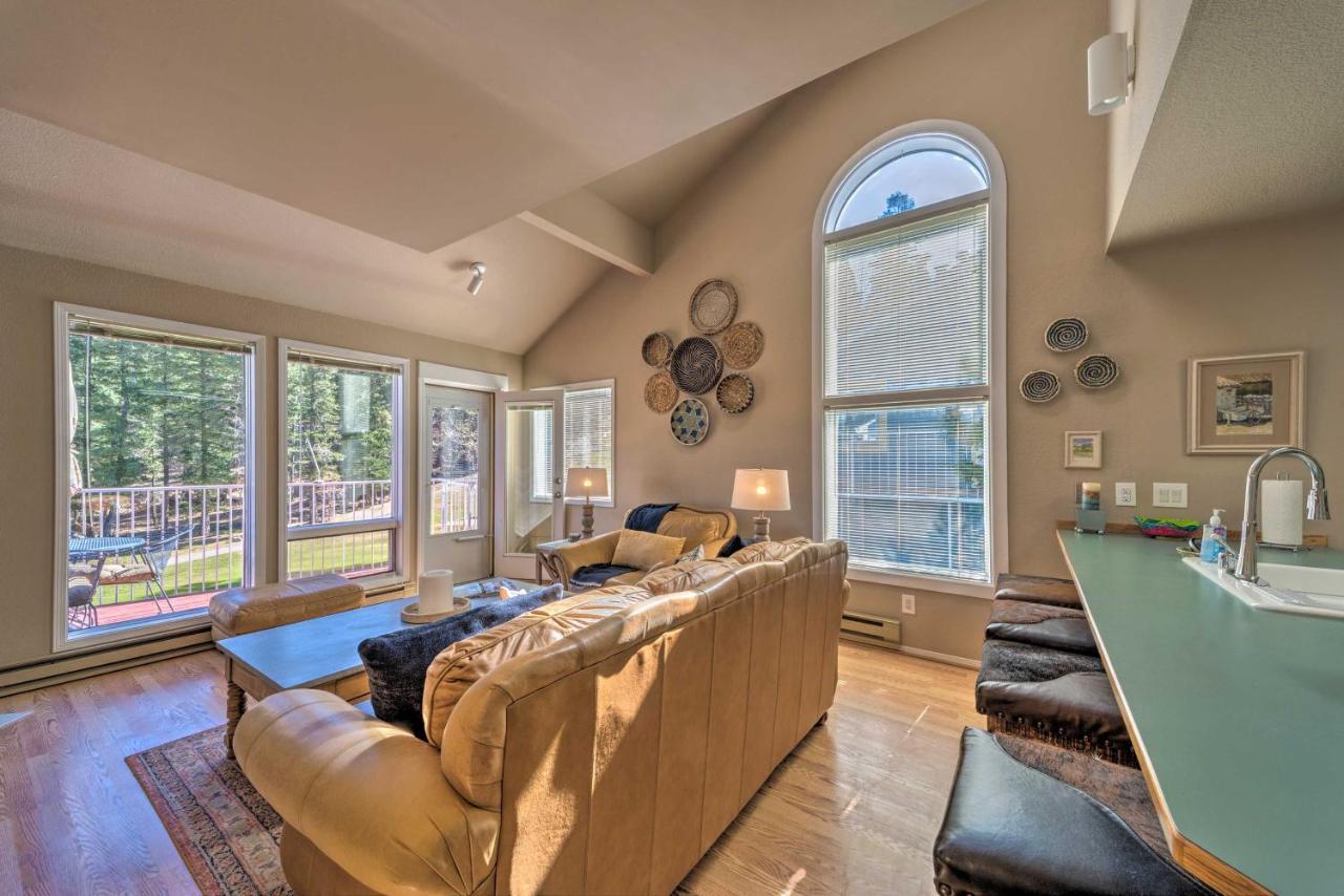 Cloudcroft Townhome With Deck - 1 Mi To Burro Ave! Esterno foto