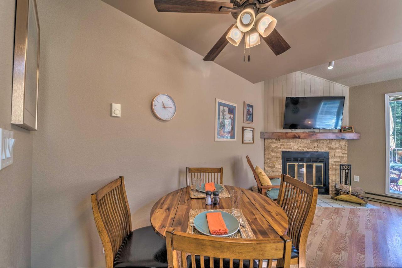 Cloudcroft Townhome With Deck - 1 Mi To Burro Ave! Esterno foto